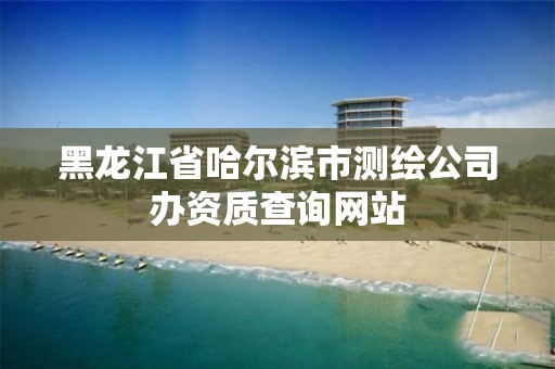 黑龍江省哈爾濱市測繪公司辦資質查詢網站