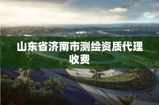 山東省濟南市測繪資質代理收費