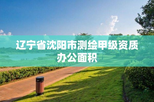 遼寧省沈陽市測繪甲級資質辦公面積