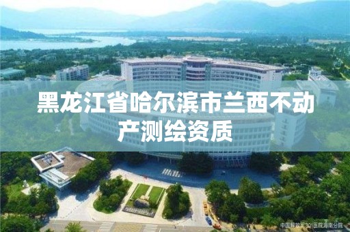 黑龍江省哈爾濱市蘭西不動產測繪資質