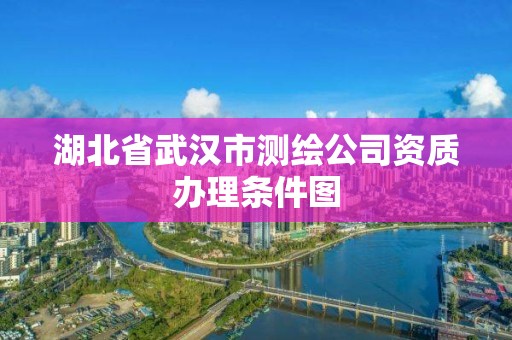 湖北省武漢市測繪公司資質辦理條件圖