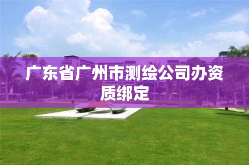 廣東省廣州市測繪公司辦資質(zhì)綁定