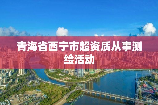 青海省西寧市超資質(zhì)從事測繪活動