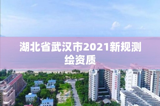 湖北省武漢市2021新規測繪資質