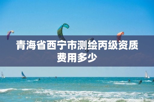 青海省西寧市測繪丙級資質費用多少