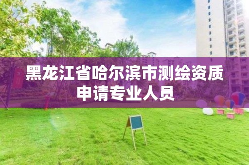 黑龍江省哈爾濱市測繪資質申請專業人員