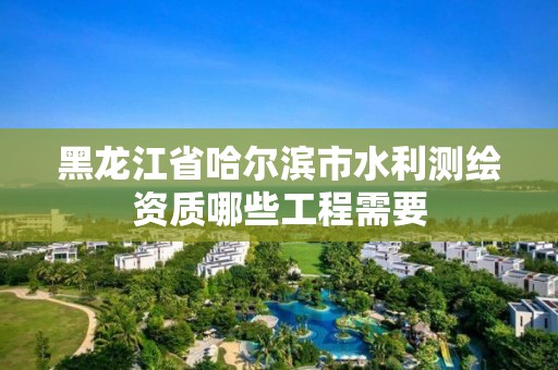 黑龍江省哈爾濱市水利測繪資質哪些工程需要