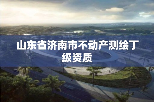 山東省濟南市不動產測繪丁級資質