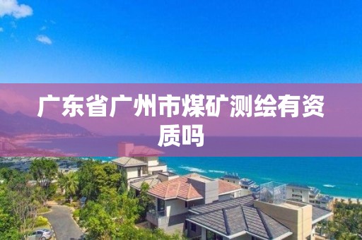 廣東省廣州市煤礦測(cè)繪有資質(zhì)嗎