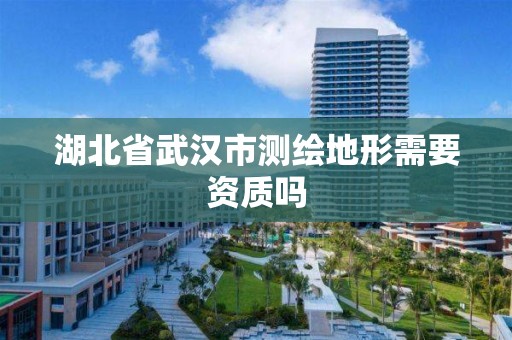 湖北省武漢市測繪地形需要資質嗎