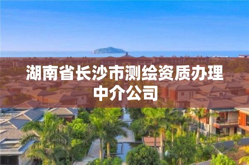 湖南省長沙市測繪資質辦理中介公司