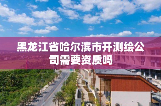 黑龍江省哈爾濱市開測繪公司需要資質嗎