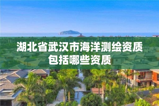 湖北省武漢市海洋測繪資質包括哪些資質