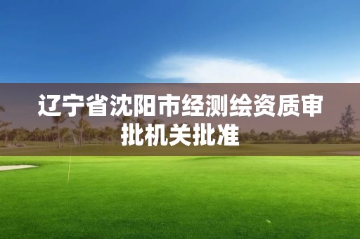 遼寧省沈陽市經測繪資質審批機關批準