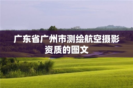 廣東省廣州市測繪航空攝影資質的圖文