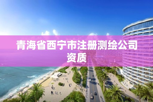 青海省西寧市注冊測繪公司資質