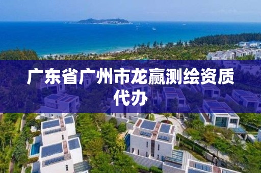 廣東省廣州市龍贏測繪資質代辦