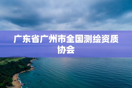 廣東省廣州市全國測繪資質協會