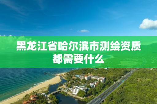 黑龍江省哈爾濱市測繪資質都需要什么