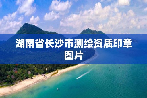 湖南省長沙市測繪資質印章圖片