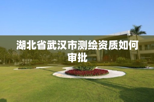 湖北省武漢市測繪資質如何審批