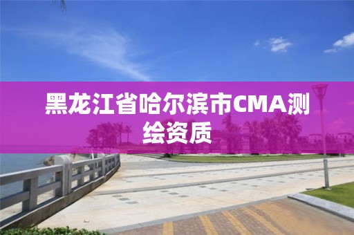 黑龍江省哈爾濱市CMA測繪資質(zhì)