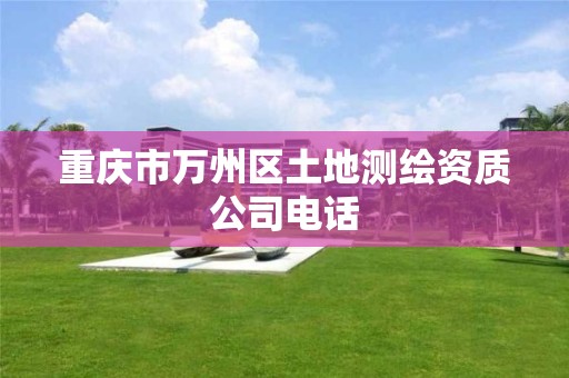 重慶市萬州區土地測繪資質公司電話