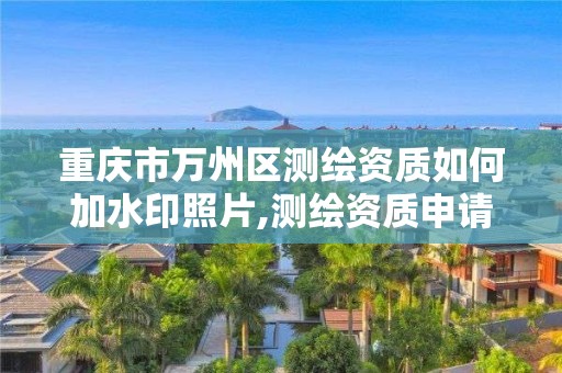 重慶市萬州區(qū)測繪資質如何加水印照片,測繪資質申請表