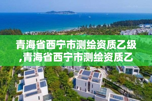 青海省西寧市測繪資質乙級,青海省西寧市測繪資質乙級企業