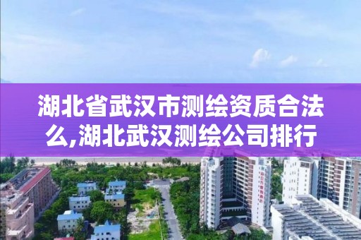 湖北省武漢市測繪資質(zhì)合法么,湖北武漢測繪公司排行榜