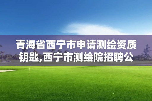 青海省西寧市申請測繪資質鑰匙,西寧市測繪院招聘公示