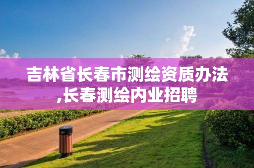 吉林省長春市測繪資質辦法,長春測繪內業招聘