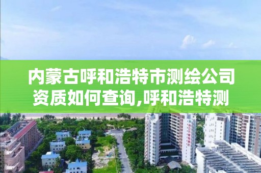 內蒙古呼和浩特市測繪公司資質如何查詢,呼和浩特測繪院