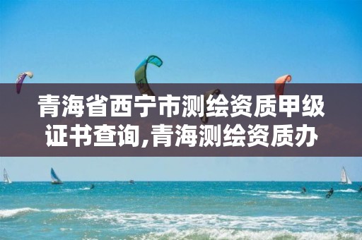 青海省西寧市測繪資質甲級證書查詢,青海測繪資質辦理