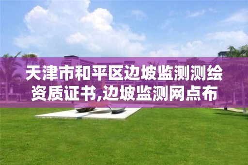 天津市和平區邊坡監測測繪資質證書,邊坡監測網點布設選擇有哪些。