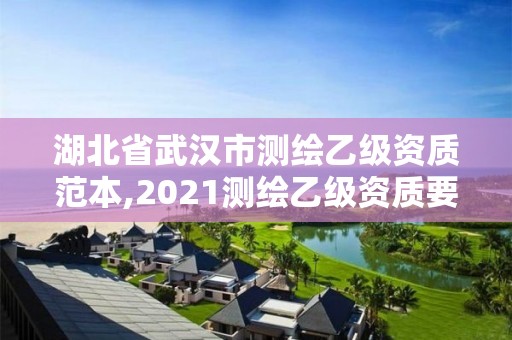 湖北省武漢市測繪乙級資質范本,2021測繪乙級資質要求