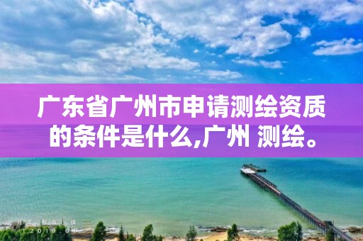 廣東省廣州市申請測繪資質的條件是什么,廣州 測繪。