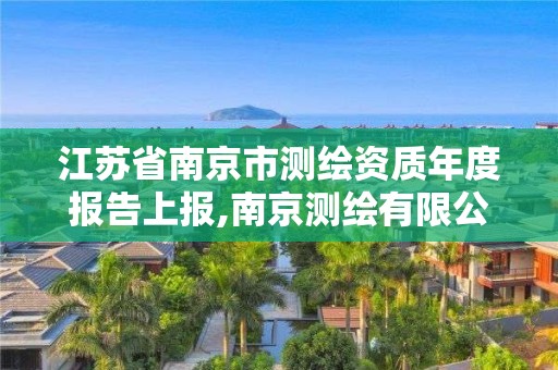 江蘇省南京市測(cè)繪資質(zhì)年度報(bào)告上報(bào),南京測(cè)繪有限公司。