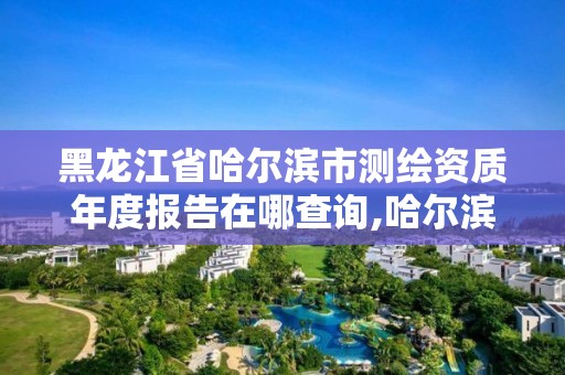 黑龍江省哈爾濱市測繪資質年度報告在哪查詢,哈爾濱測繪院地址