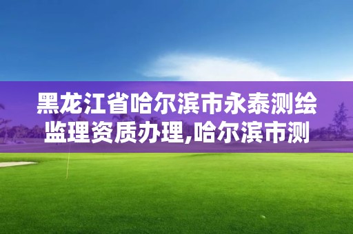 黑龍江省哈爾濱市永泰測繪監理資質辦理,哈爾濱市測繪公司