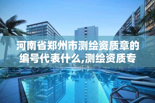 河南省鄭州市測繪資質章的編號代表什么,測繪資質專用章圖片。