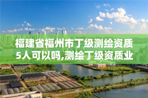 福建省福州市丁級測繪資質5人可以嗎,測繪丁級資質業務范圍及作業限額