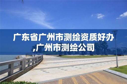 廣東省廣州市測繪資質好辦,廣州市測繪公司