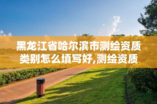 黑龍江省哈爾濱市測繪資質(zhì)類別怎么填寫好,測繪資質(zhì)類別是什么