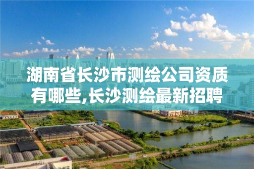 湖南省長沙市測繪公司資質(zhì)有哪些,長沙測繪最新招聘