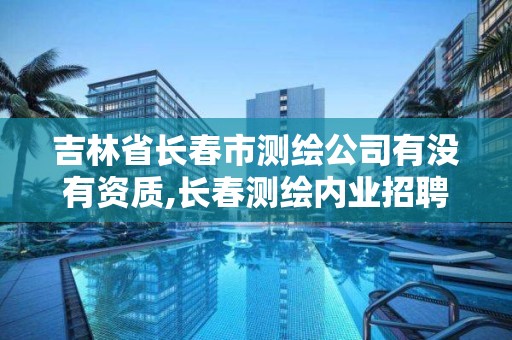 吉林省長春市測繪公司有沒有資質,長春測繪內業招聘