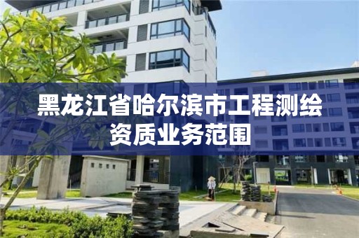 黑龍江省哈爾濱市工程測繪資質業務范圍