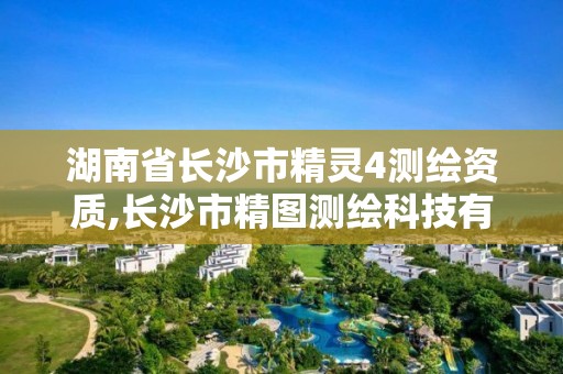 湖南省長沙市精靈4測繪資質,長沙市精圖測繪科技有限公司