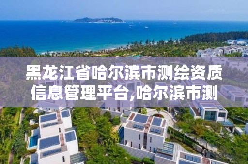 黑龍江省哈爾濱市測繪資質信息管理平臺,哈爾濱市測繪公司。