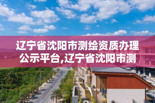 遼寧省沈陽市測繪資質辦理公示平臺,遼寧省沈陽市測繪資質辦理公示平臺電話